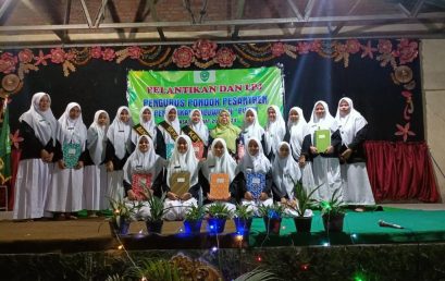 PELANTIKAN DAN SERAH TERIMA JABATAN PENGURUS PONDOK PESANTREN PENDIDIKAN ULUWIYAH PUTRI MOJOKERTO MASA KHIKMAT 2023-2024